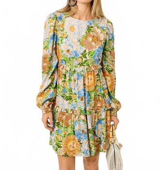 Lilly Pulitzer Cecile Mini Dress In Rutabaga Sympeony