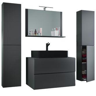 ebuy24 5 Unids. Ba&ntilde;o De Lavabo 80 Cmlendas Xl 150x147x52 - Vcm