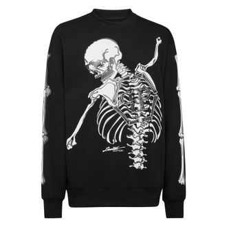 Philipp Plein Heren, Sweatshirts & Hoodies, Zwart, Maat: 2XL Katoen