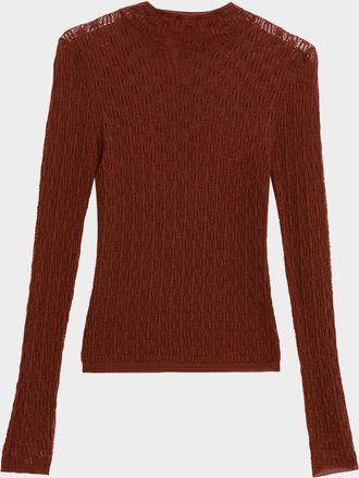 Sablyn Rhea Knit Mock-Neck Top