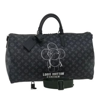 Louis Vuitton Pre-owned Canvas Weekendtas - Dames - Pre-owned - Zwart - Maat: ONE Size