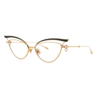 Valentino Ladies Black Cat Eye Eyeglass Frames VLX-118-CH E