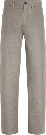 Ermenegildo Zegna Roccia trousers - men - Wool/Cashmere - 35 - Grey