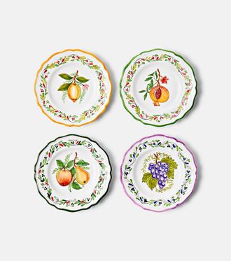 Les-Ottomans Set di 4 piatti in ceramica
