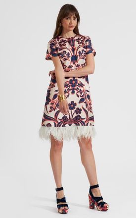 La DoubleJ Mini Swiess in Va-Va Plac&eacute;e White at Nordstrom, Size Xx-Small It