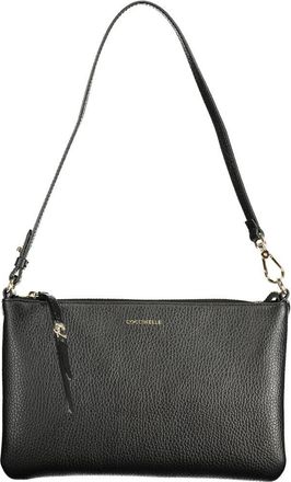 Coccinelle Zwarte Leren Handtas