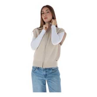 G-Star Chaleco Heavy Moto con Cremallera - Jackets - Mujer - Beige - XS