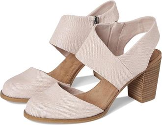 Toms Majorca Closed Toe Womens Shoes Pink : 8.5 B - Medium, Textile/Suede