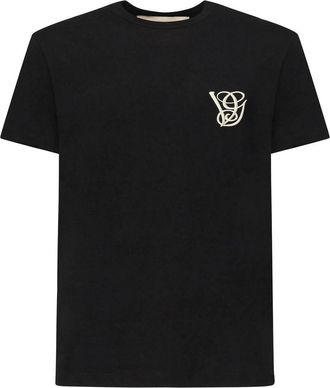 Valentino Garavani T-Shirt With Vg Patch