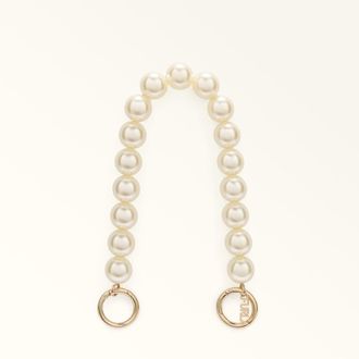 Furla Myfurla Manico Panna Bianco Resina Effetto Perla Donna
