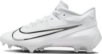 Nike Nike Vapor Edge Pro 360 2 Mens Football Cleats (DA5456-001, Black/White-Black), White Metallic Silver White, 14 UK