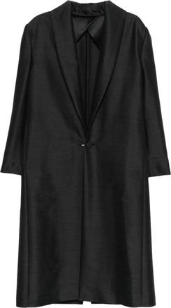 Alberta Ferretti Cappotto monopetto - Grigio