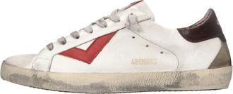 4B12 Suprime U216 - Heren - Sneakers - Wit - 40 EU - Leer - Schoenen
