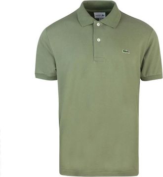 Lacoste Organisch Katoenen Poloshirt Lichtgewicht Groen - Heren - Polos - Groen - XL - Katoen - Tops