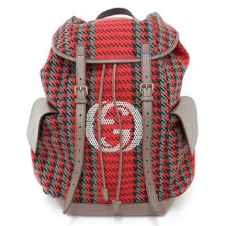 Gucci Pre-owned Backpacks, female, Multicolor, Size: ONE SIZE Pre-owned Fabric gucci-bags