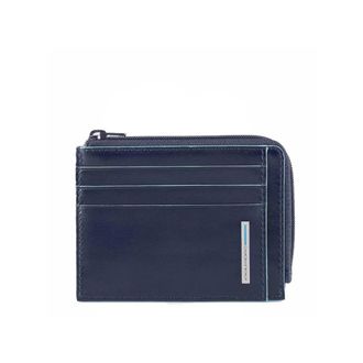 Piquadro Wallets & Cardholders, male, Blue, Size: ONE SIZE Wallets & Cardholders