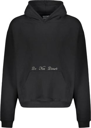 Mr. Saturday Felpa con stampa lettere - Nero