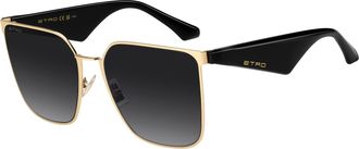 Etro 0110/S 000/9O Womens Sunglasses Gold Size 58