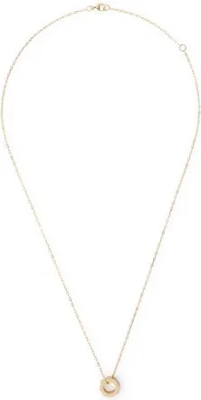 Off-white Hex Nut Pendant Necklace in Yellow Gold at Nordstrom