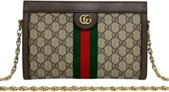 Gucci Pre-owned Cross Body Bags, female, Multicolor, Size: ONE SIZE Pre-owned Vintage Pochette Shoulder Bag