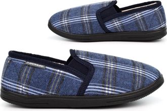 Generic Mens Carpet Slippers Size 6 Boys Slipper Size 11 Mens Slip On Slippers Slip On Slipper Thermal Sizes 6-12 Navy 12 UK