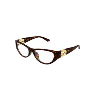 Gucci Gg1825O 002 Optical Frame - female - Gucci - Glasses - Brown - 52 MM - Accessories
