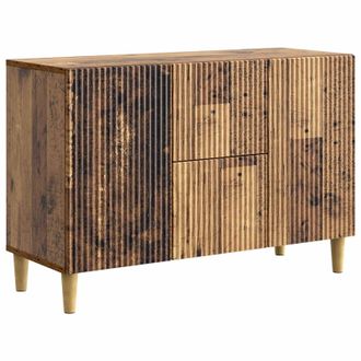 vidaXL Aparador Con Caj&oacute;n Madera Envejecida 89 X 34,5 X 60 Cm Vidaxl