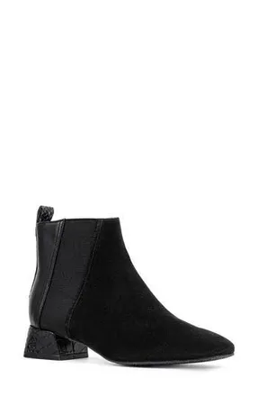 Donald J Pliner Square Toe Boot in Black at Nordstrom Rack, Size 8.5