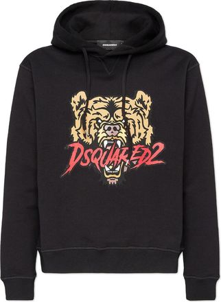 Dsquared2 Coole hoodie met Angry Bear-logo