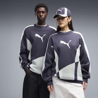 Puma Felpa T7 dal taglio morbido unisex, Abbigliamento, Grigio, XL