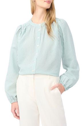 Ted Baker Brooke Stripe Top in Fairway at Nordstrom, Size X-Large