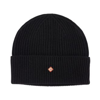 Casablanca Klassieke Muts - unisex - Hoeden - Zwart - M/L - Wol - Accessoires