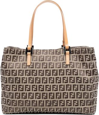 Fendi Pre-owned Fendi Zucchino Canvas Tote Ladies 3202 8BH018 028