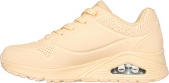 Skechers Womens Uno Stand On Air Sneaker, Golden Fleece Durabuck Mesh, 4.5 UK