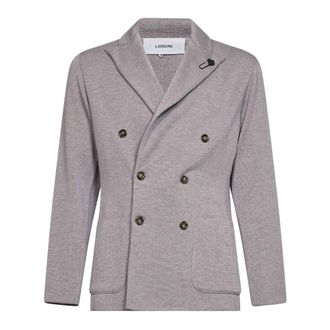 Lardini Jassen, Heren, Grijs, S, Blazer
