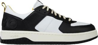 HUGO BOSS Kilian Tennis Sneakers - Heren - Sneakers - Veelkleurig - 44 EU - Leer - Schoenen