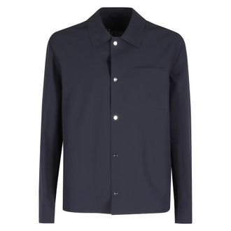 Herno Essence Shacket - - Jackets - Uomo - Blu - M