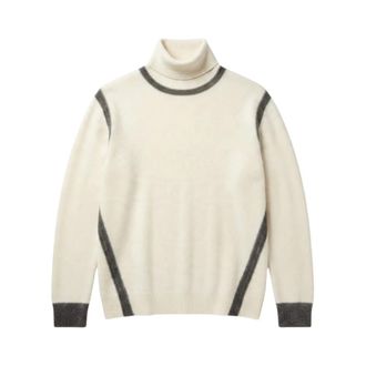 ATOMOFACTORY Dolcevita - Knitwear - Hombre - Blanco - M