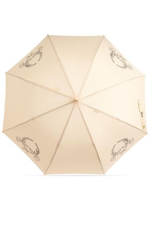 Moschino Parasol With Logo, Unisex, Beige