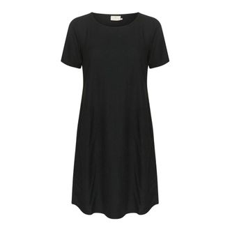 Kaffe Abito KAmilia in Lino - - Dresses - Donna - Nero - M