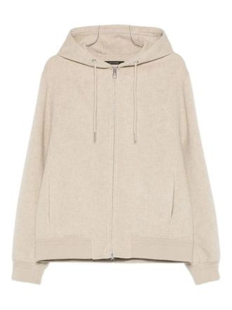 Montecore Kapuzenpullover mit Rei&szlig;verschluss