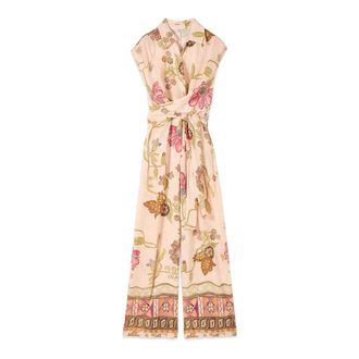 Oltre Jumpsuits & Playsuits, Dames, Beige, S, Jumpsuits
