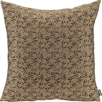 H.O.C.K. Dekokissen »Caja« mit Pflanzenblättern, Kissenhülle mit Füllung, 1 Stück