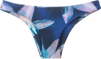 Lenny Niemeyer Slip bikini a fiori - Blu