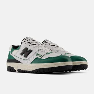 New Balance 550 MG550WGE Sneakers White Green Lifestyle Shoes RHS8047