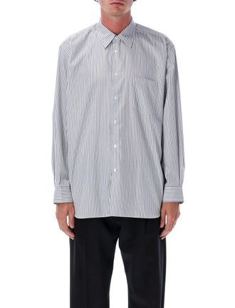 Comme Des Gar&ccedil;ons Striped Cotton Shirt