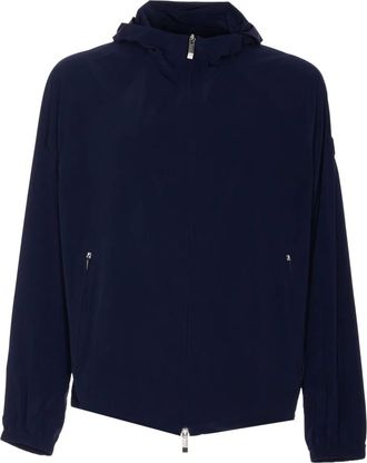 Moncler Bomber con zip - Blu