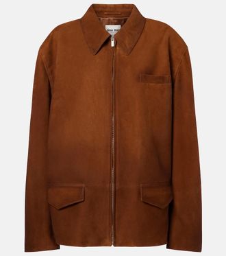 Miu Miu Suede blouson jacket