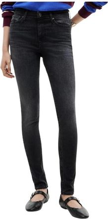Tommy Hilfiger Skinny Jeans - Dames - Skinny Jeans - Zwart - W26 L30 - Katoen - Jeans