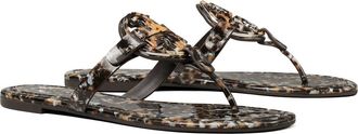 Tory Burch Miller Thong Sandal in Caramel Multi /Caramel Multi at Nordstrom, Size 9.5